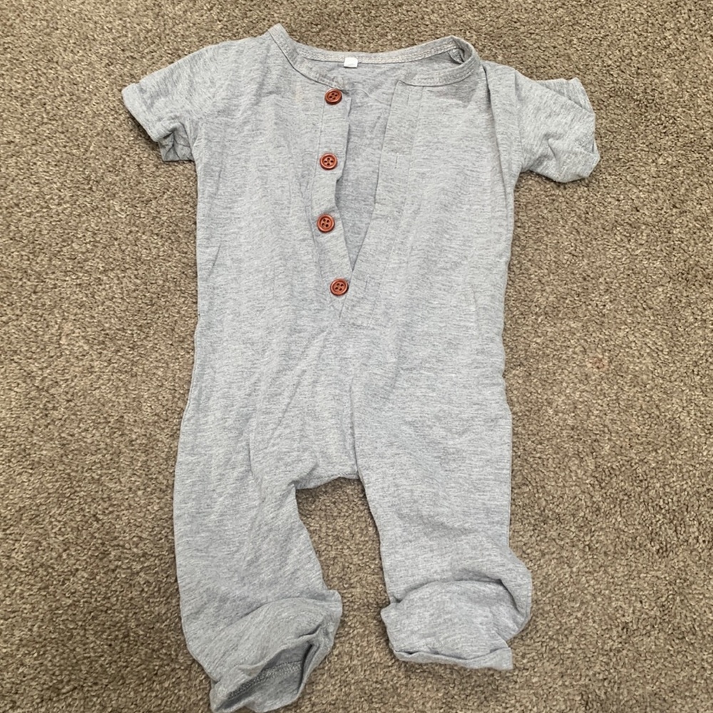 Grey one piece